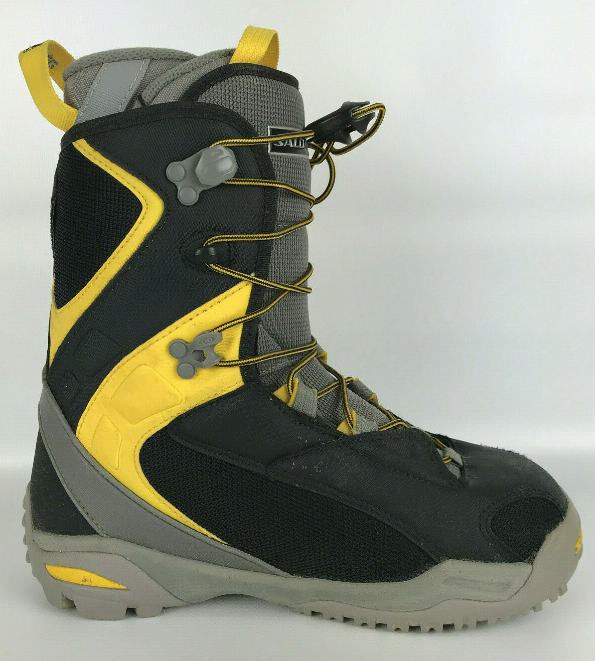 Salomon Kiana Autofit Women's Black/Sunshine Snowboard Boots Size 8 US