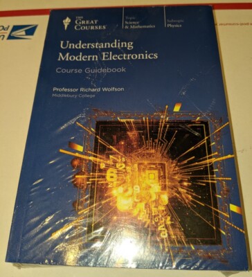 Understanding Modern Electronics DVD + Guide Book Great Courses Richard Wolfson