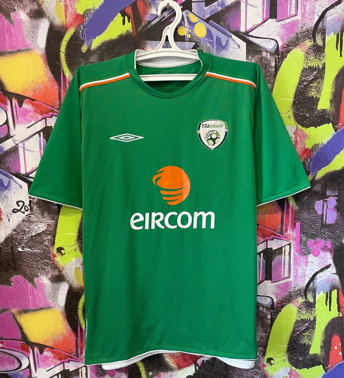 Ireland National Football Team 2004 2005 Home Soccer Jersey