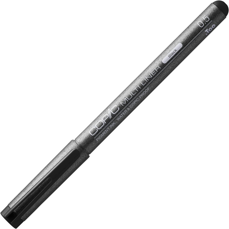 Multiliner 0.5 Black Pigment Based Ink (mlb05)
