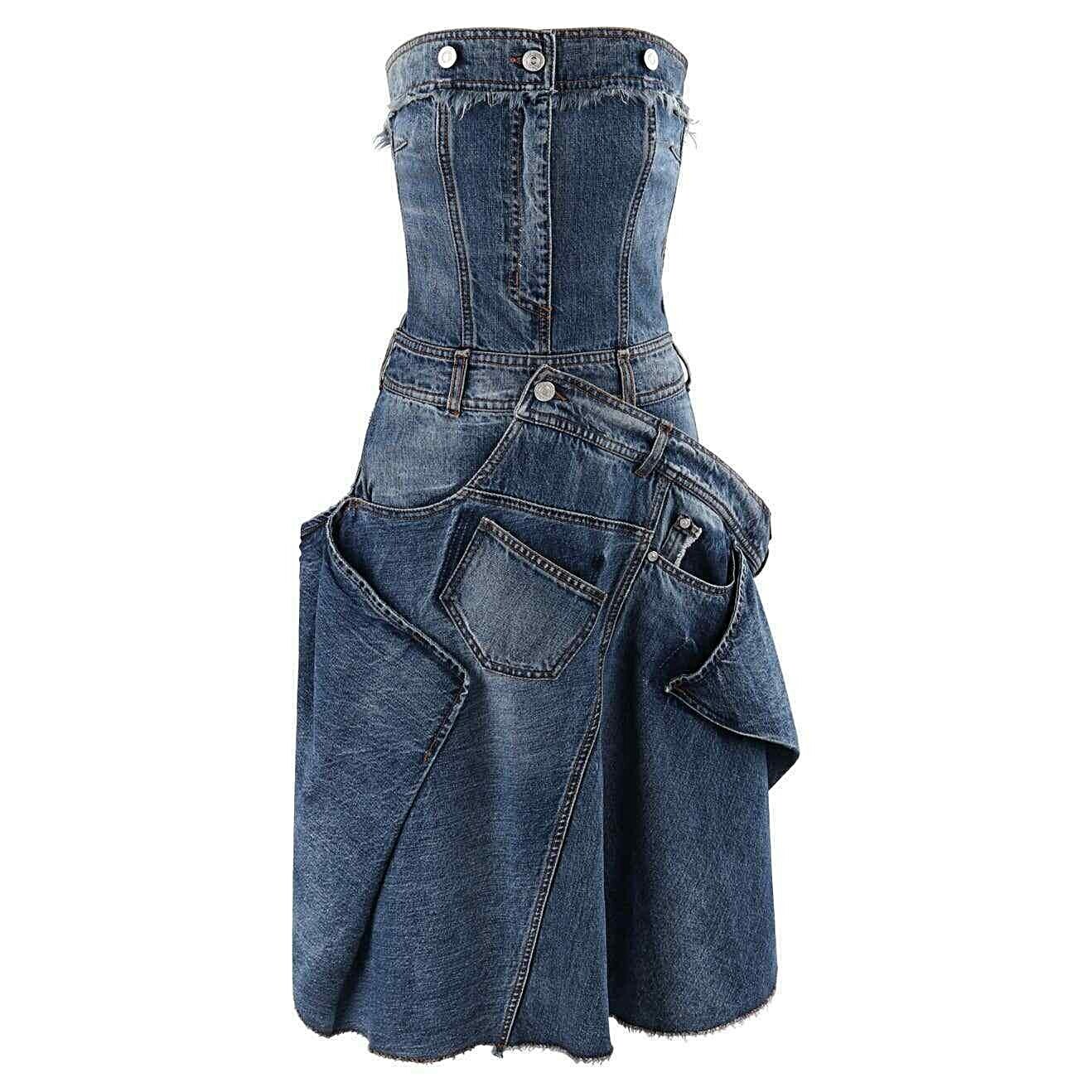 Alexander McQueen ストレートデニム Alexander mcqueen メタルスカルプラークストレートレッグ