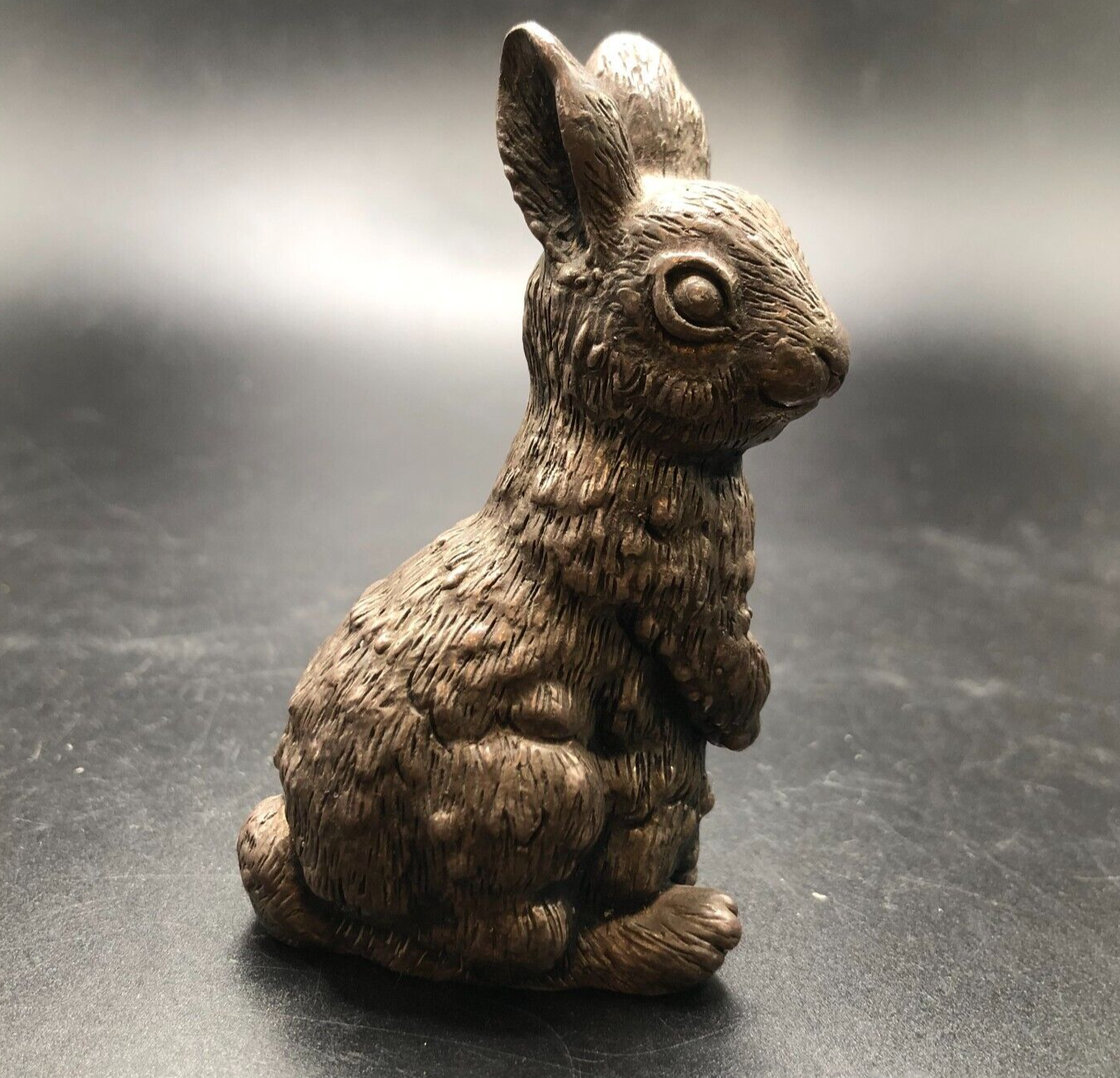 RABBIT VTG Lucchesi Faro Signed Sterling Silver .925 HTF Upright