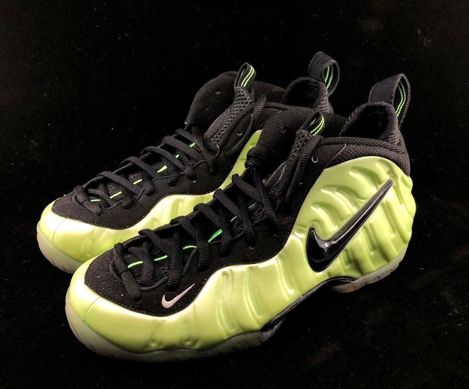 nike foamposite electric green