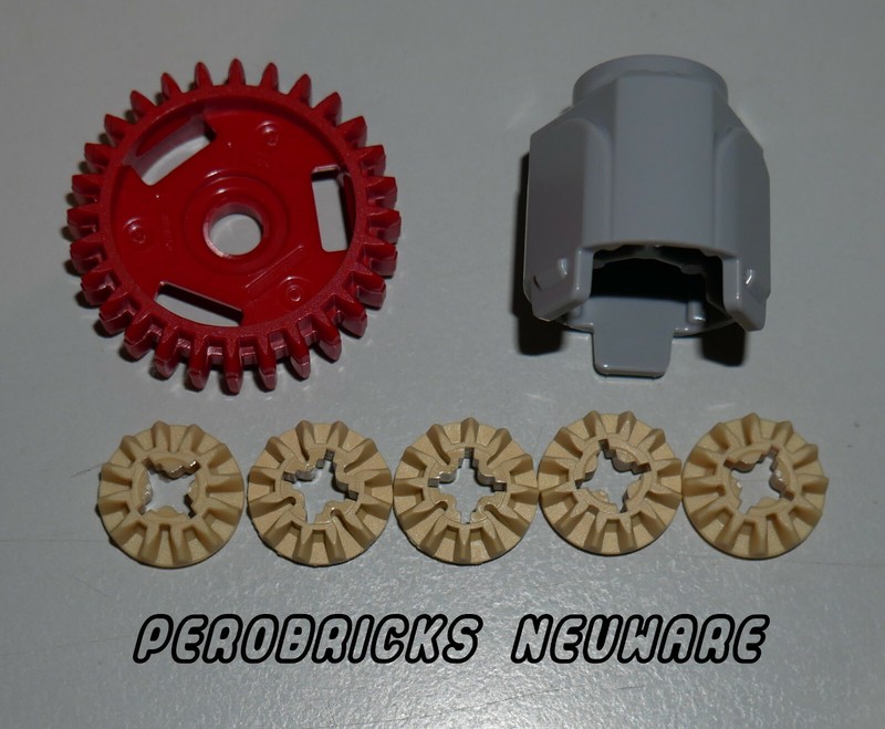 Lego Technic Technik Differential Gear Getriebe #65414 + #65413 + #6589 Neuware