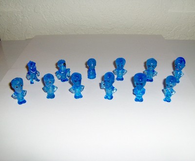 Star Trek 50th Anniversary Chibis Complete Set of 12 Rare Blue Figures