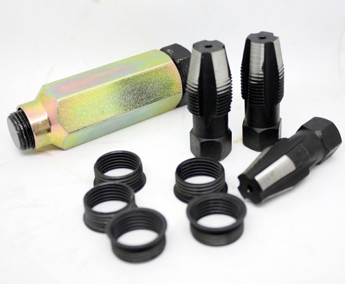Lambda Oxygen Sensor Thread Repair Kit Taps, Reamer & Insert Nut with Collars