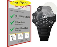 2x Enwi 9h Displayschutzfolie Hybridglas Klar Fur Casio G Shock Gbd H1000 Ebay