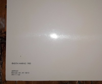 KEITH HARING ESTATE  12 (DIFFERENTS) POSTCARDS ARTPOST 18cm x 12.5cm