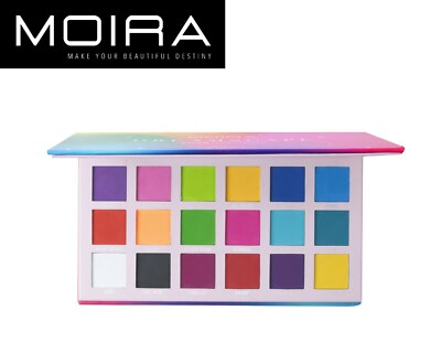 MOIRA Dreamscape Dream 18 Color Bright Neon Matte Shadow Palette