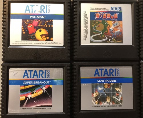Atari 5200 Games Lot Of 14 Untested