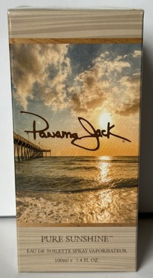 Panama Jack Pure Sunshine Eau De Toilette Spray Unisex Scent 3.4 fl.oz Sealed