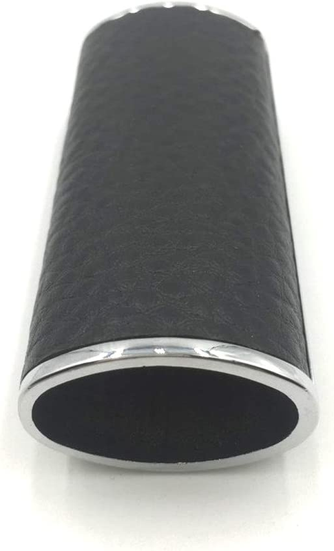 Metal Black Leather Lighter Case Cover Holder for BIC Full Size Lighter Type J6