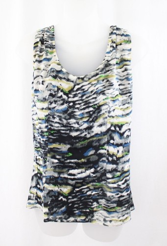 Tシャツ・カットソー BALENCIAGA Ribbed viscose blend tank top WHITE/BLACK Balenciaga Ribbed Viscose Blend Tank Top | eBay