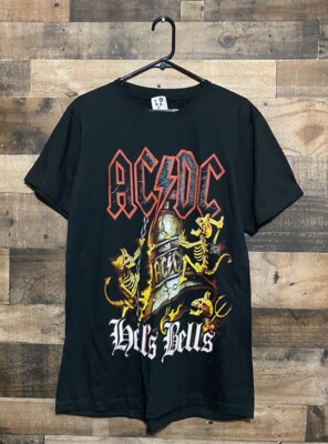 AC DC Hells Bells Rock Band Mexican Bootleg T Shirt Size XL