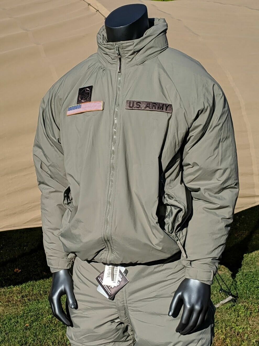 ECW Gen 3 PCU Level 7 Primaloft extrem kaltes Wetter isolierte Parka-Jacke USGI ECW Gen 3 PCU Level 7 Primaloft extrem kaltes Wetter isolierte Parka-Jacke USGI