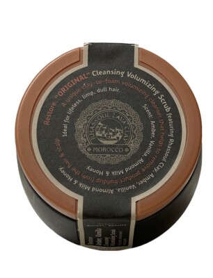 Tweak'd by Nature Restore Amber Vanilla Cleansing Volumizing Scrub 8oz New