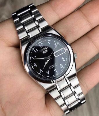 seiko5 3本セット 二種類のベルトが楽しめる限定セット 黒い稲妻 ブラックサンダー