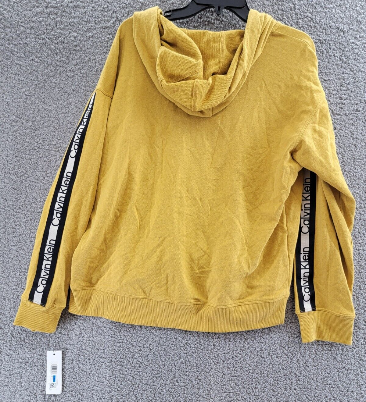 Calvin Klein Performance Full Zip Hooded Jacket Women's XL Cactus Long Sleeve - Picture 8 of 13