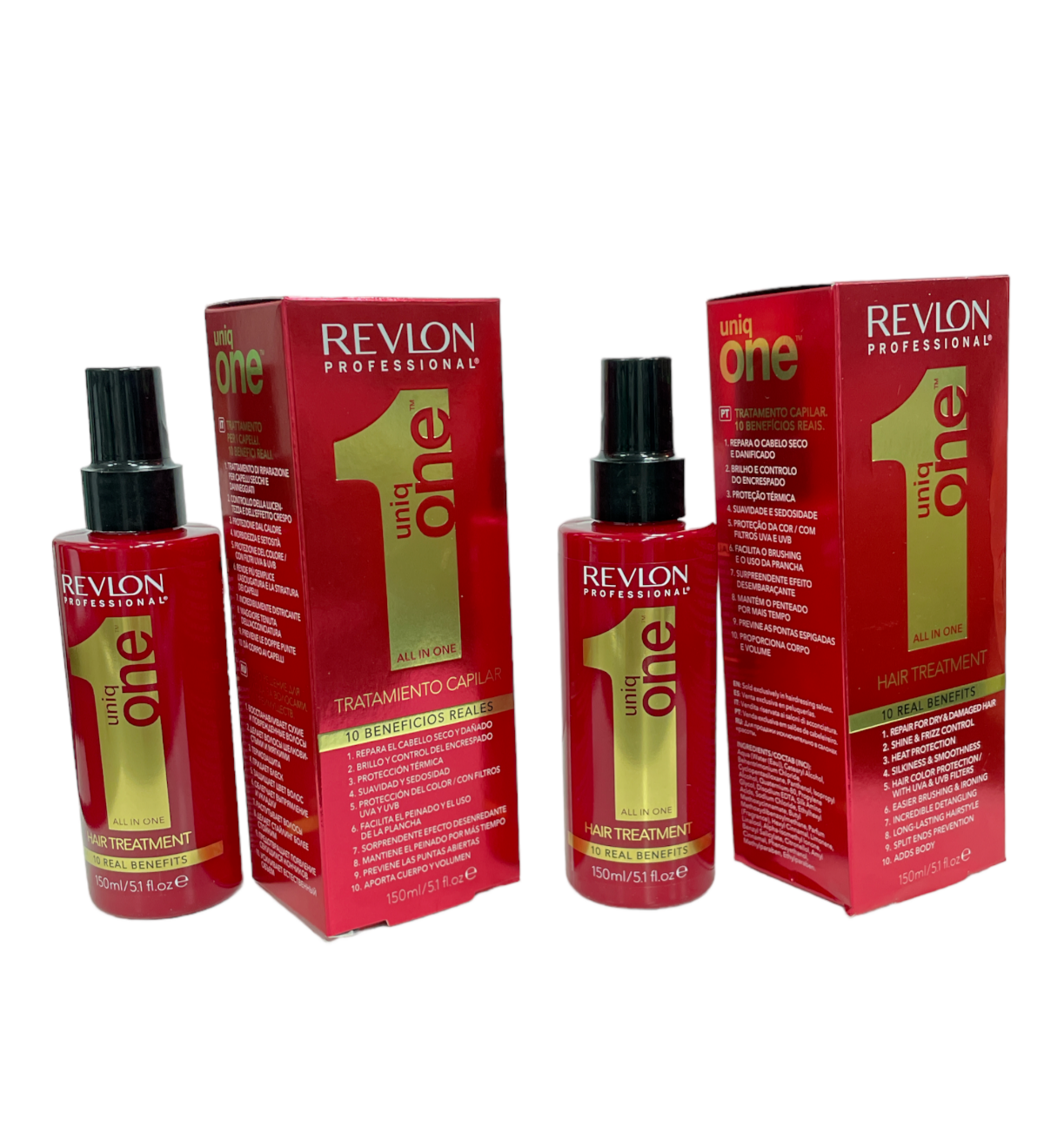 Revlon Uniq One Hair Treatment 10 Benefits(150ml/5.1fl)Lot Of 2 New See Pictures