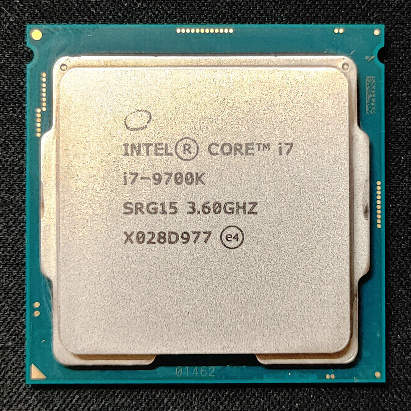 Intel Core i7-9700K LGA 1151 3.6 GHz Octa-Core CPU Processor Intel Core i7-9700K LGA 1151 3.6 GHz Octa-Core CPU Processor