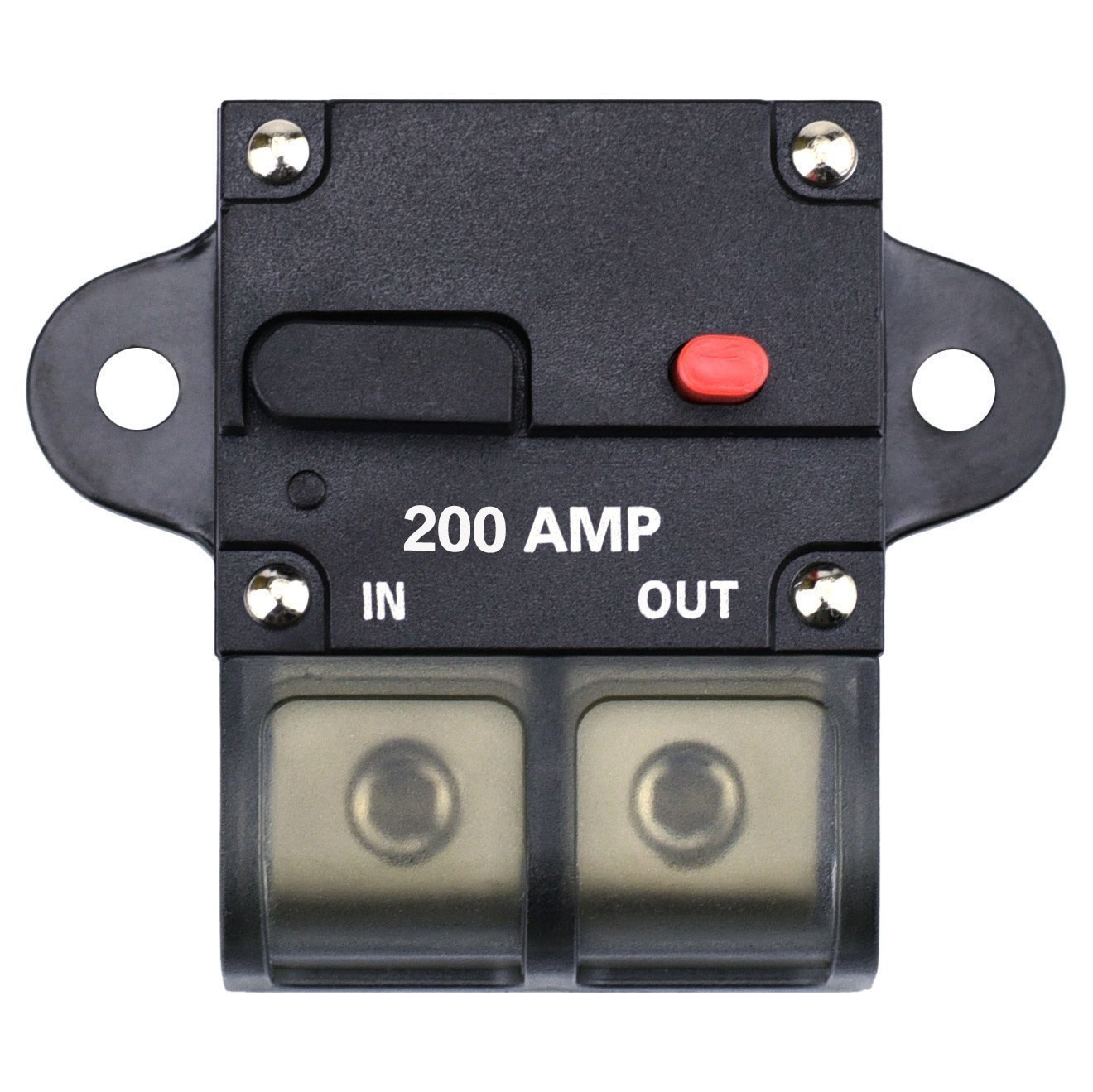 200A Amp Manual Reset Inline Circuit Breaker Platinum Terminal Block