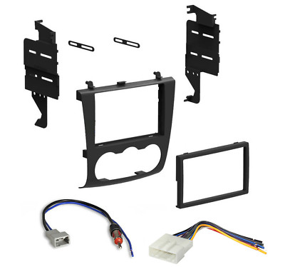  Double DIN Car Dash Kit combo compatible with Nissan Altima 2007-2011