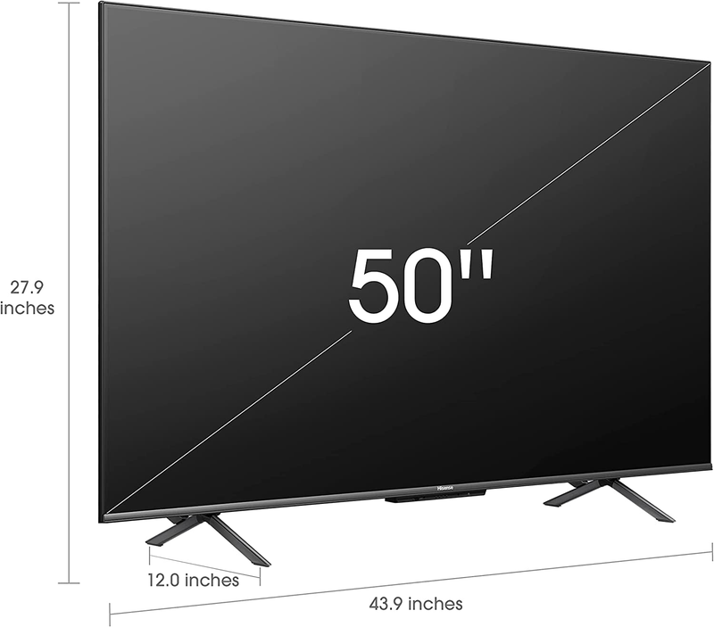 Hisense 50-Inch ULED U6 Series Quantum Dot QLED 4K UHD Smart Fire TV, 2022 Model