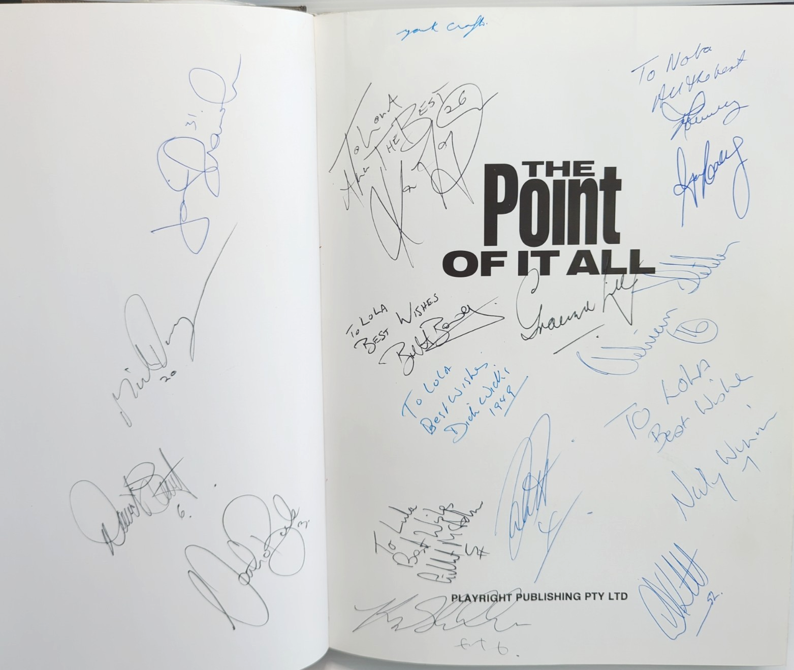 The Point Of It All The Story Of St Kilda Football by Jules Feldmann, Russell Holmesby