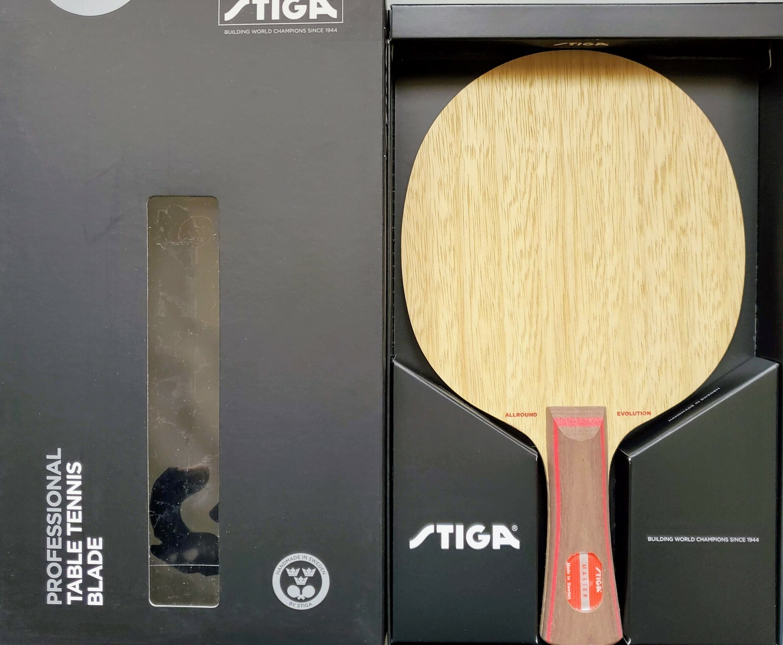 Stiga Allround Evolution (ALL+) Professional Table Tennis Blade 