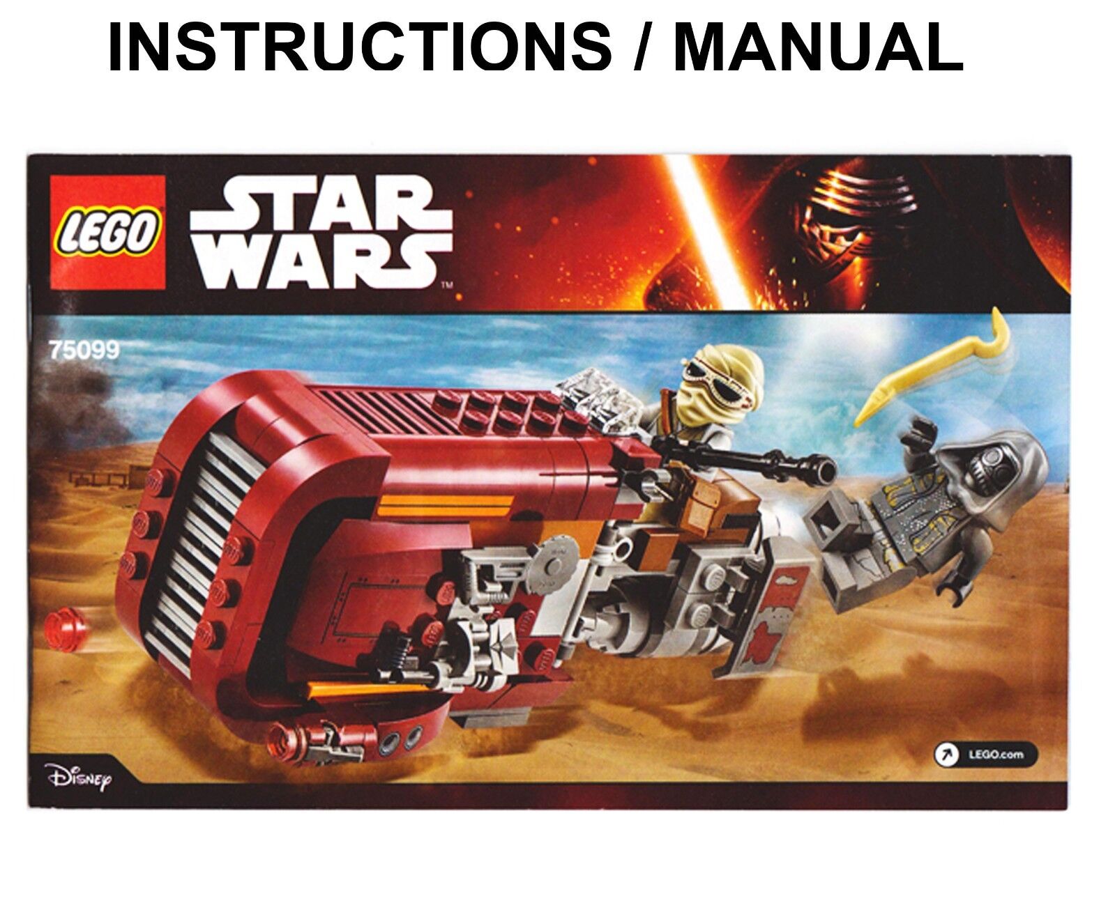 lego rey's speeder