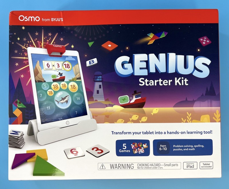 Osmo 901-00089 Genius Starter Kit 2022 Learning System BYJU's iPad