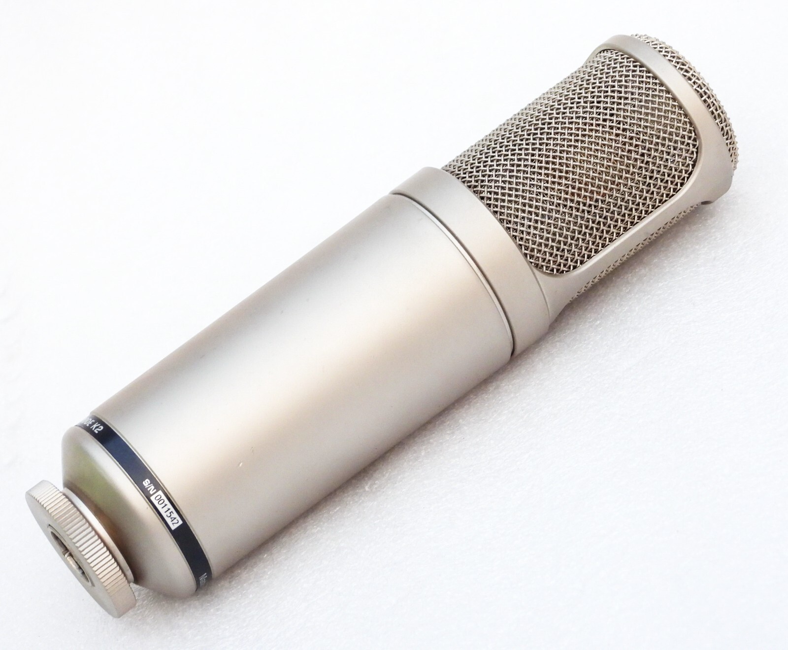 RODE K2 DIAPHRAGM CONDENSER VACUUM TUBE VALVE DYNAMIC POLAR RODE K2 DIAPHRAGM CONDENSER VACUUM TUBE VALVE DYNAMIC POLAR
