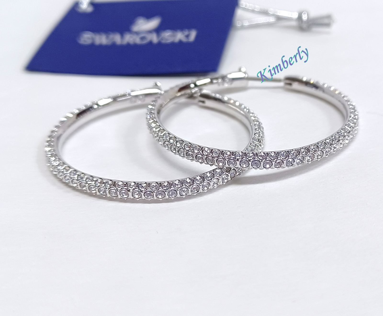 ピアス Numbering Ellipse Glass Earrings #5205 5BNY865 NumberRhinestoneEarring.jpg?v=