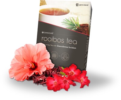 Caja de Rooibos Tea Ganoderma Lucidum Original De Gano Excel USA Envío Gratis