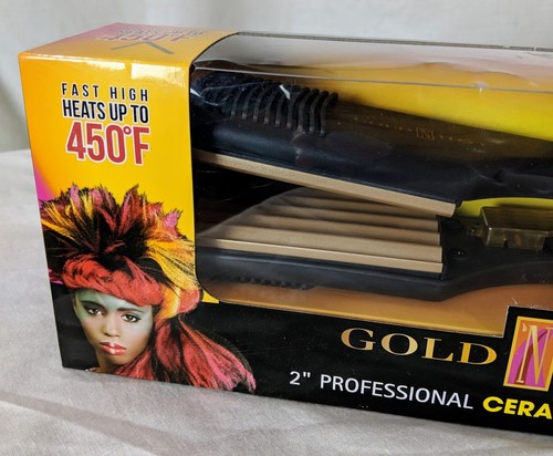 Gold N' Hot ceramic effect heats 450 degrees 2