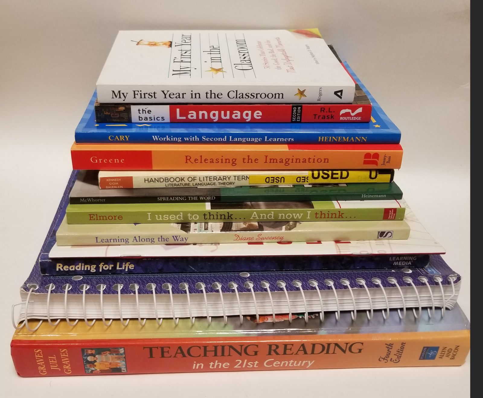 Lot of 12 Books for K-12 Teachers Language Reading Writing ESL Resources