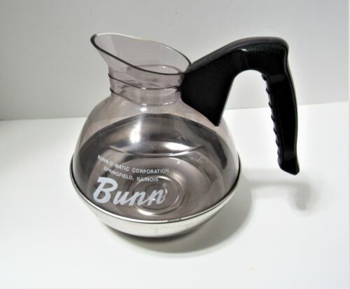 BUNN Commercial Plastic and Steel Decanter 12 cup 64 oz New