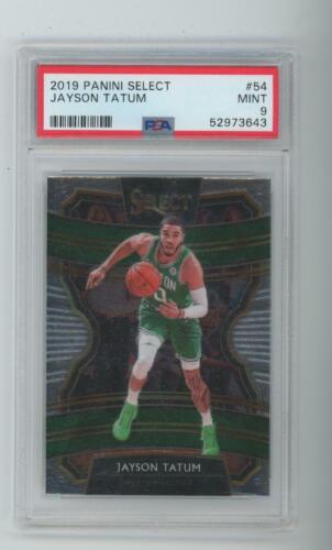 2019 Jayson Tatum Panini SELECT #54 PSA 9 MINT Celtics 2019 Jayson Tatum Panini SELECT #54 PSA 9 MINT Celtics