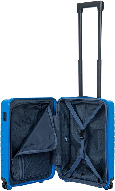 B|Y Ulisse Spinner Suitcase - 21 Inch Carry-On Luggage - Hard Exterior and Tsa-A