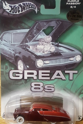 Hot Wheels Great 8s Purple Passion 1:64 Limited Edition w