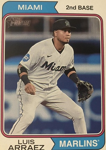 2023 Topps Heritage High Number - Luis Arraez #OB-LA