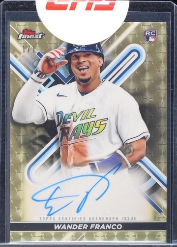 スポーツ選手 2022 Topps Green Ref 99 Wander Franco RC 2022 Topps X Wander Franco Collection Green Wander Franco RC