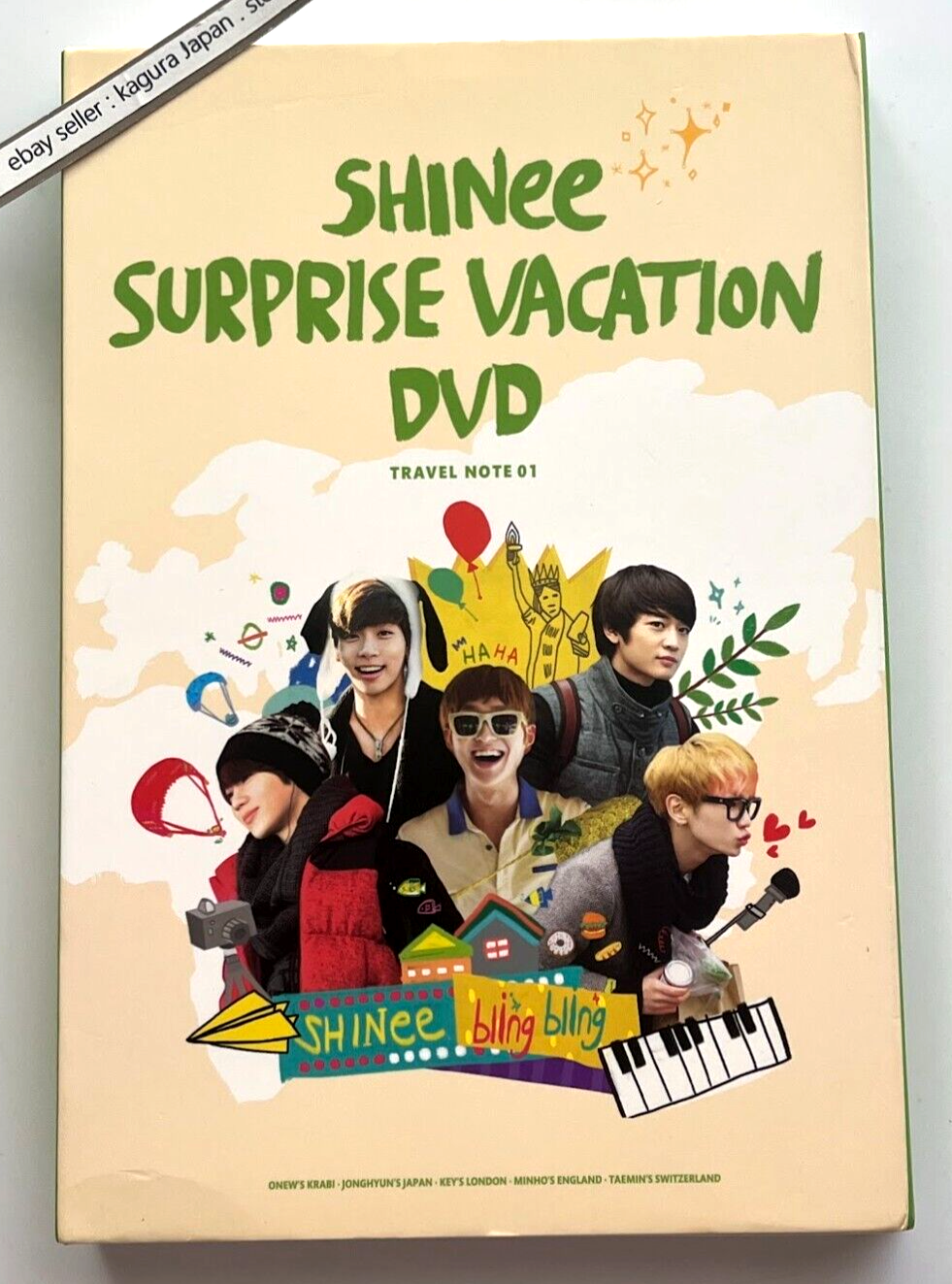SHINee SURPRISE VACATION DVD＆book SHINee SURPRISE VACATION