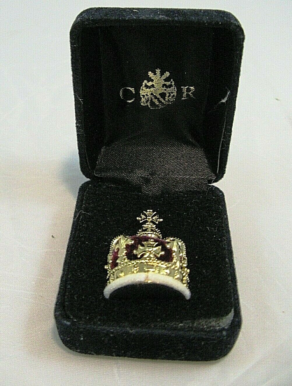 Miniature Replica 1728 Prince of Wales Crown 1/12 Scale