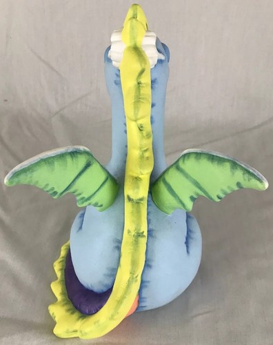 Hand Painted Ceramic Softee Dragon