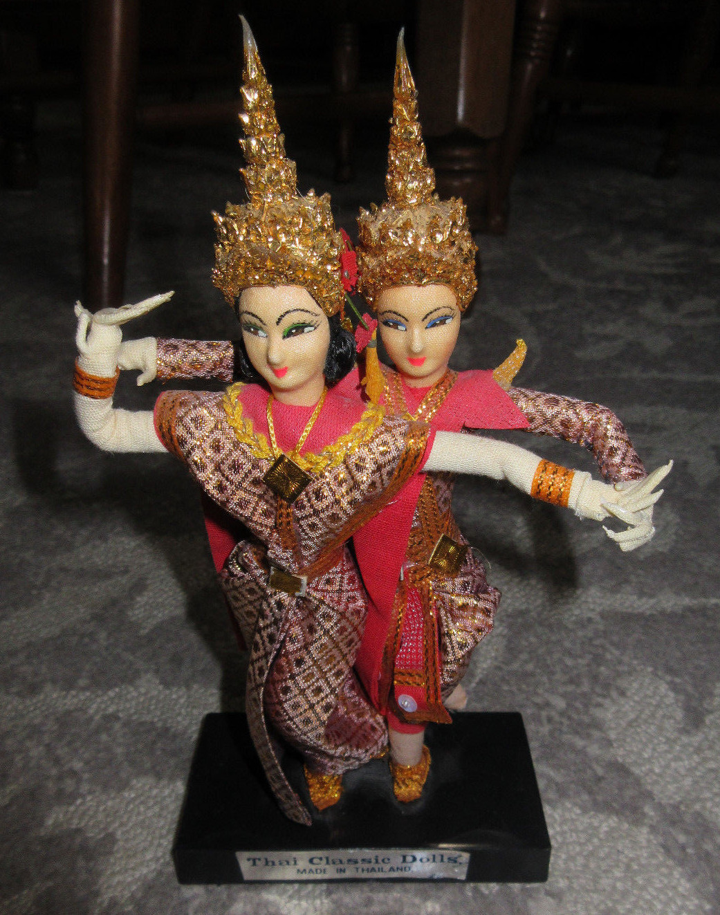 Lot Of 3 Thai Classic Dolls