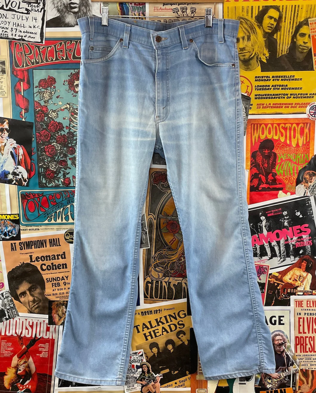 s Action 35x28 Jeans, Vintage Men's Levis, 80s Mens Denim
