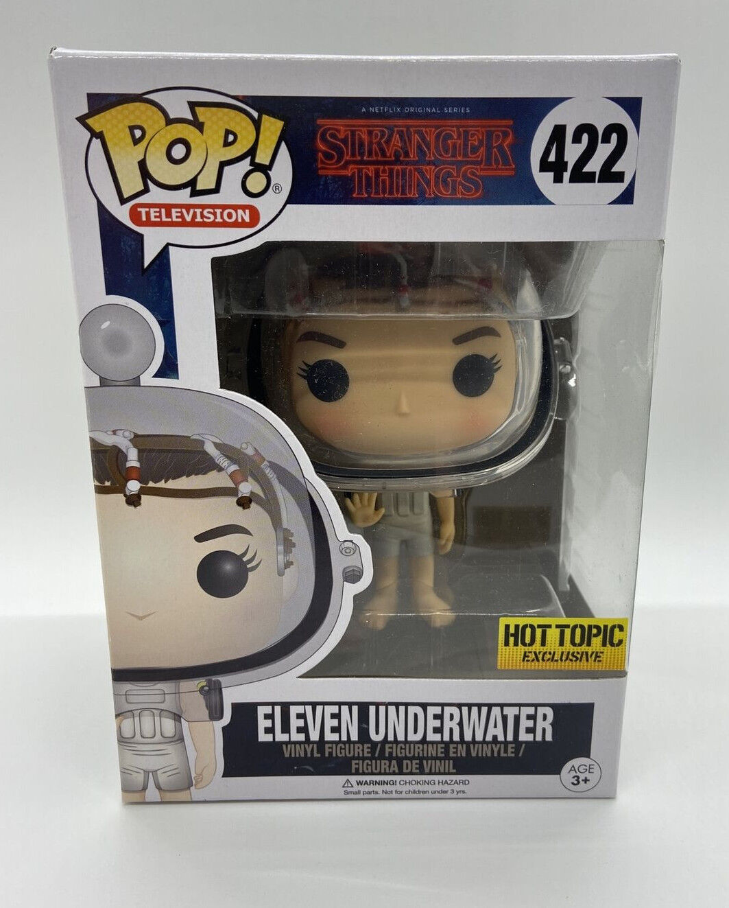 Funko POP Stranger Things Eleven Underwater 422 Hot Topic Funko POP Stranger Things Eleven Underwater 422 Hot Topic