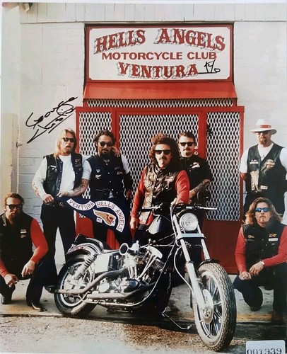 81 Hell's Angels Ventura California Hand Signed By George Christie