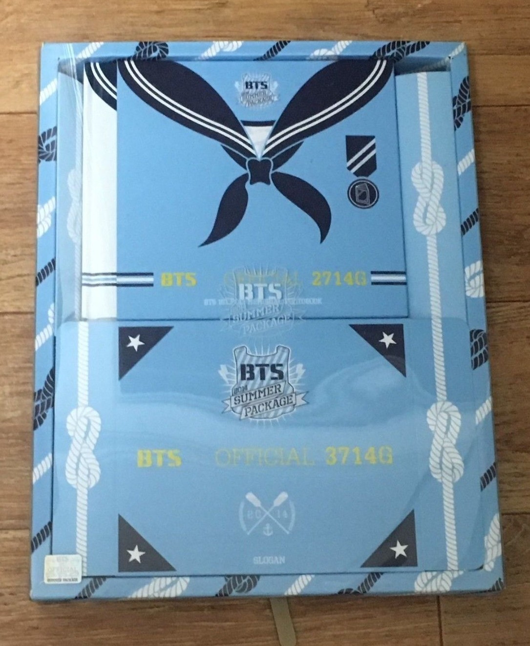 Bts Summer Package 14 Photo Book Photo Card Towel Pin Badge Bangtan Boys Goods